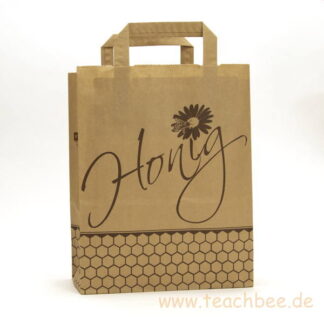 Verkaufstüte "Honig" groß