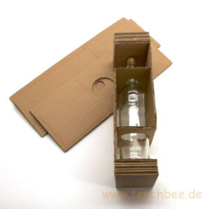 Flaschenversandkartoneinlagen