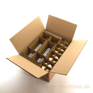 Versandkarton für 2  Flaschen und 4 Honiggläser