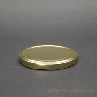82er Twist-Off Deckel gold für 500 g Honiggläser